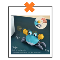 Speelgoed krab interactief